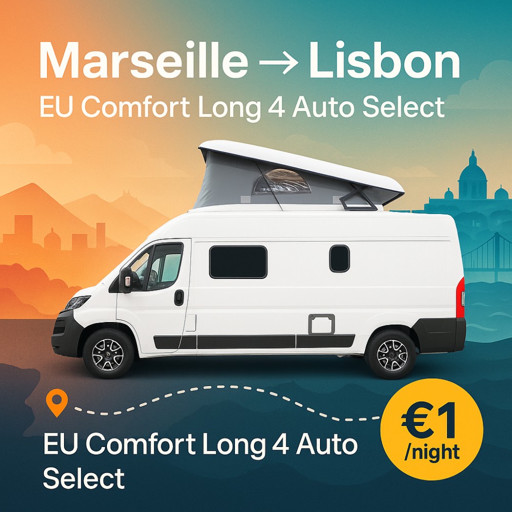 EU Comfort Long 4 Auto Select available for relocation from Marseille to Lisbon