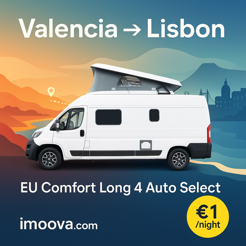 EU Comfort Long 4 Auto Select available for relocation from Valencia to Lisbon