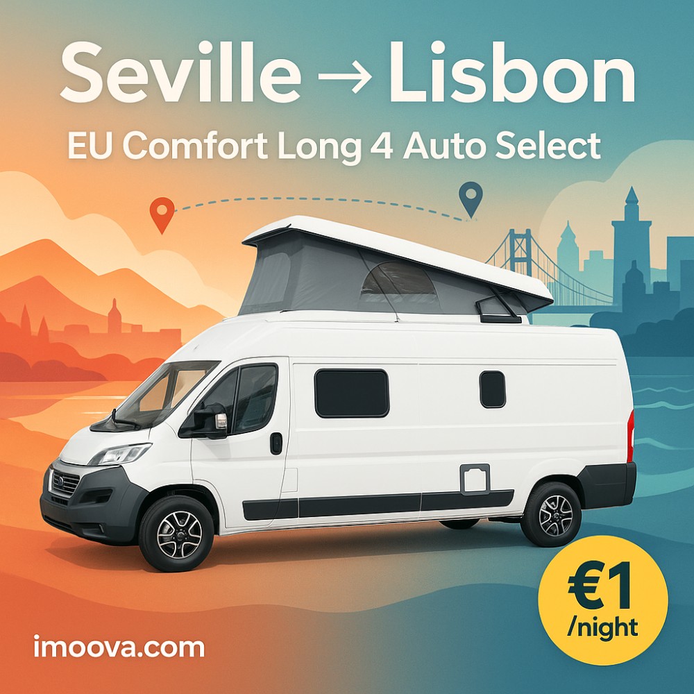 EU Comfort Long 4 Auto Select available for relocation from Seville to Lisbon