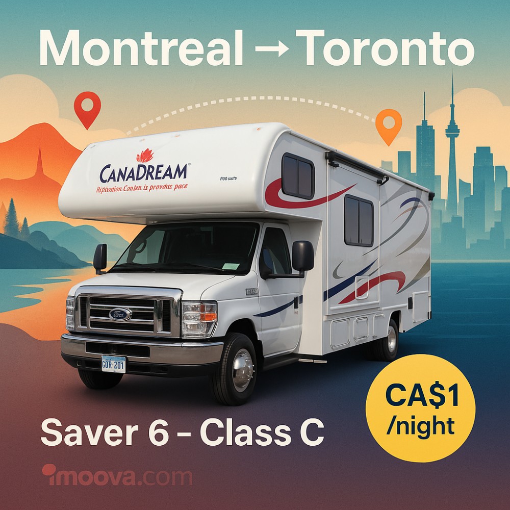 Saver 6 - Class C available for relocation from Montreal to Toronto
