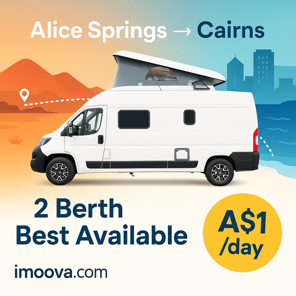 2 Berth Best Available available for relocation from Alice Springs to Cairns