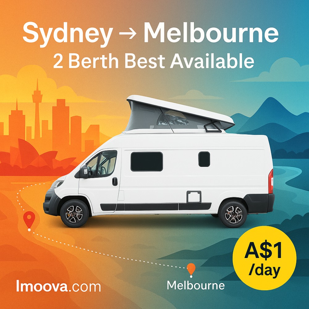 2 Berth Best Available available for relocation from Sydney to Melbourne