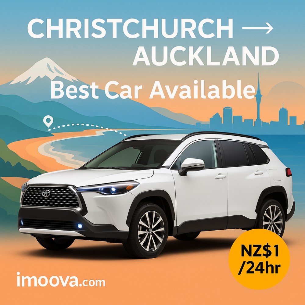 Best Car Available available for relocation from Christchurch to Auckland