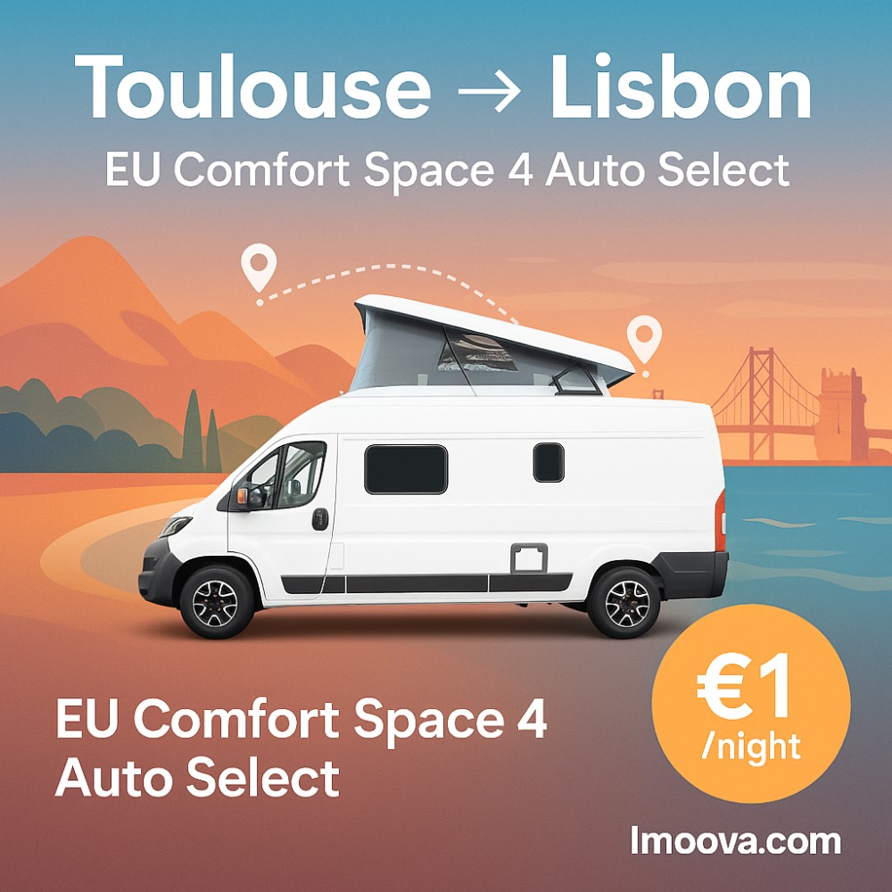 EU Comfort Space 4 Auto Select available for relocation from Toulouse to Lisbon
