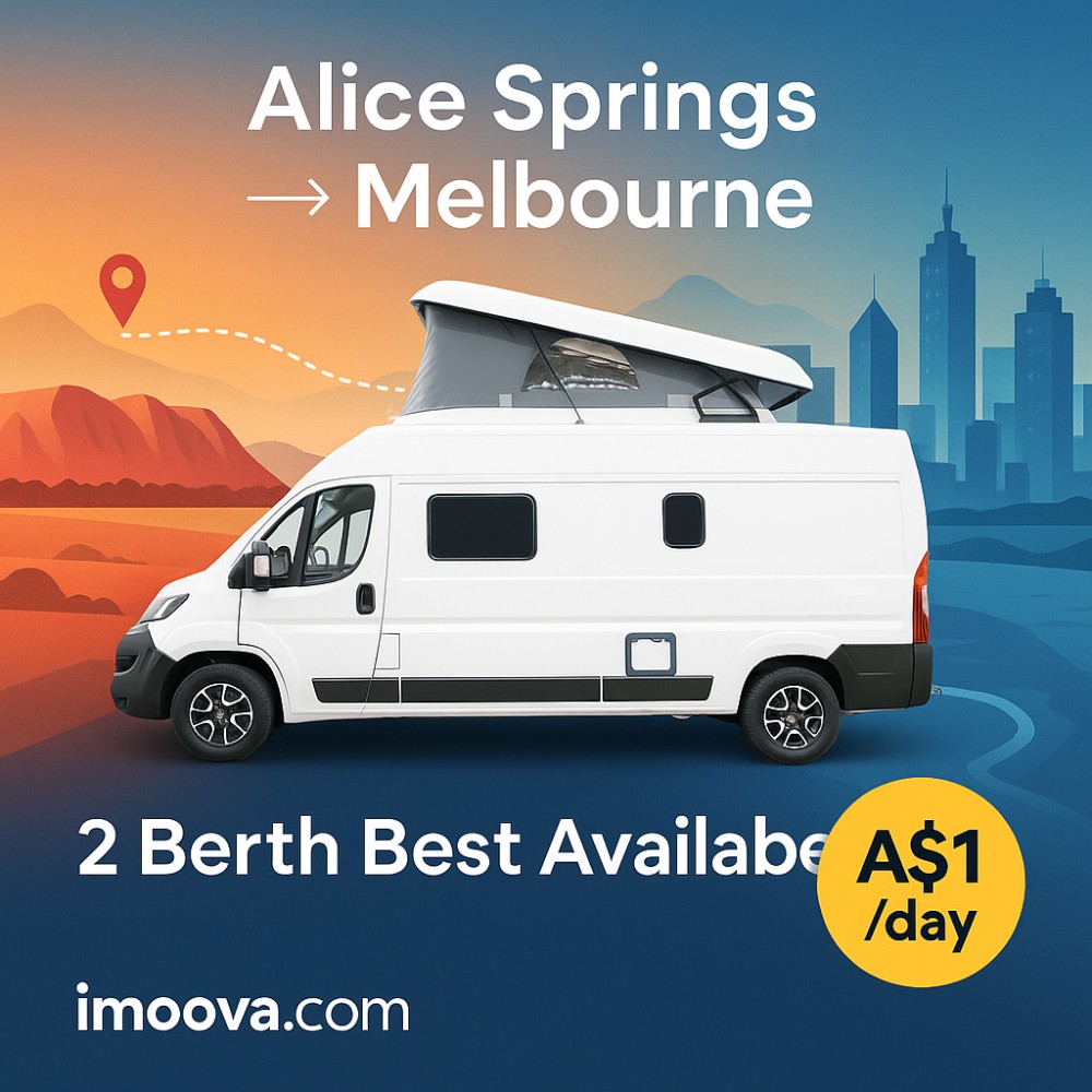 2 Berth Best Available available for relocation from Alice Springs to Melbourne