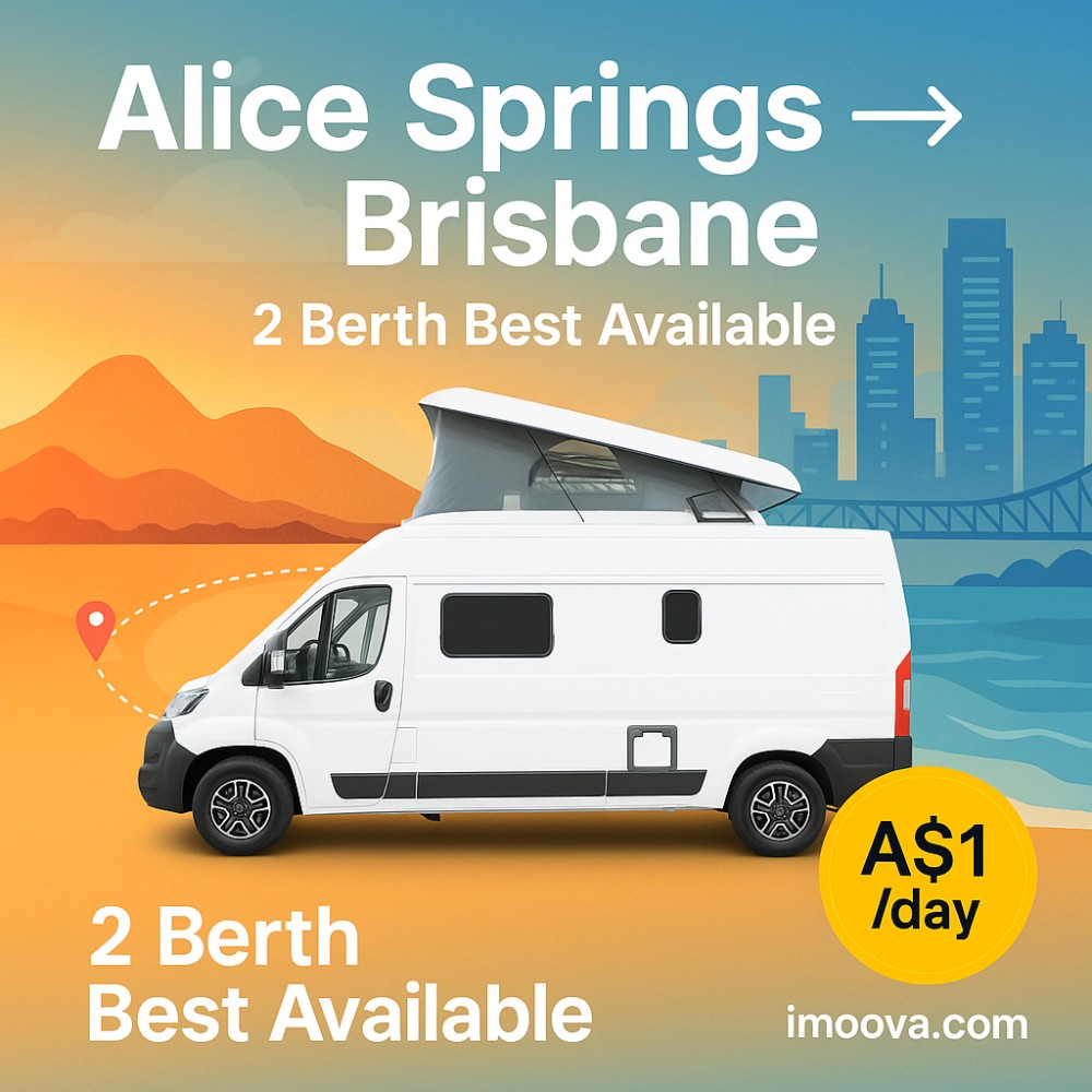 2 Berth Best Available available for relocation from Alice Springs to Brisbane