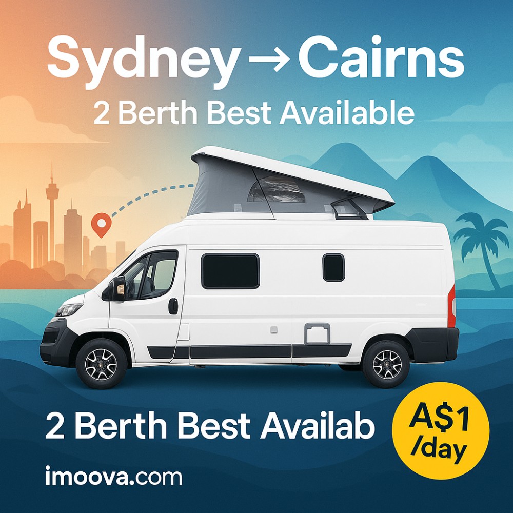 2 Berth Best Available available for relocation from Sydney to Cairns
