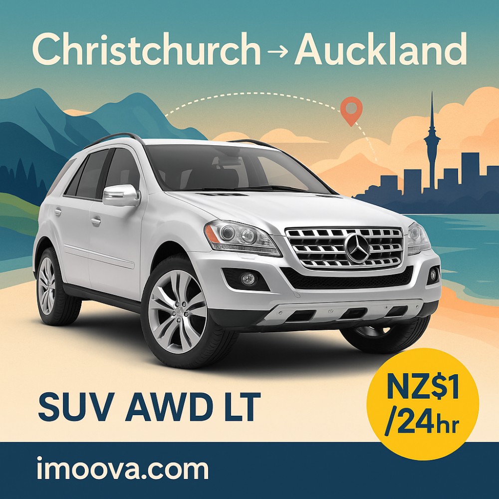SUV AWD LT available for relocation from Christchurch to Auckland