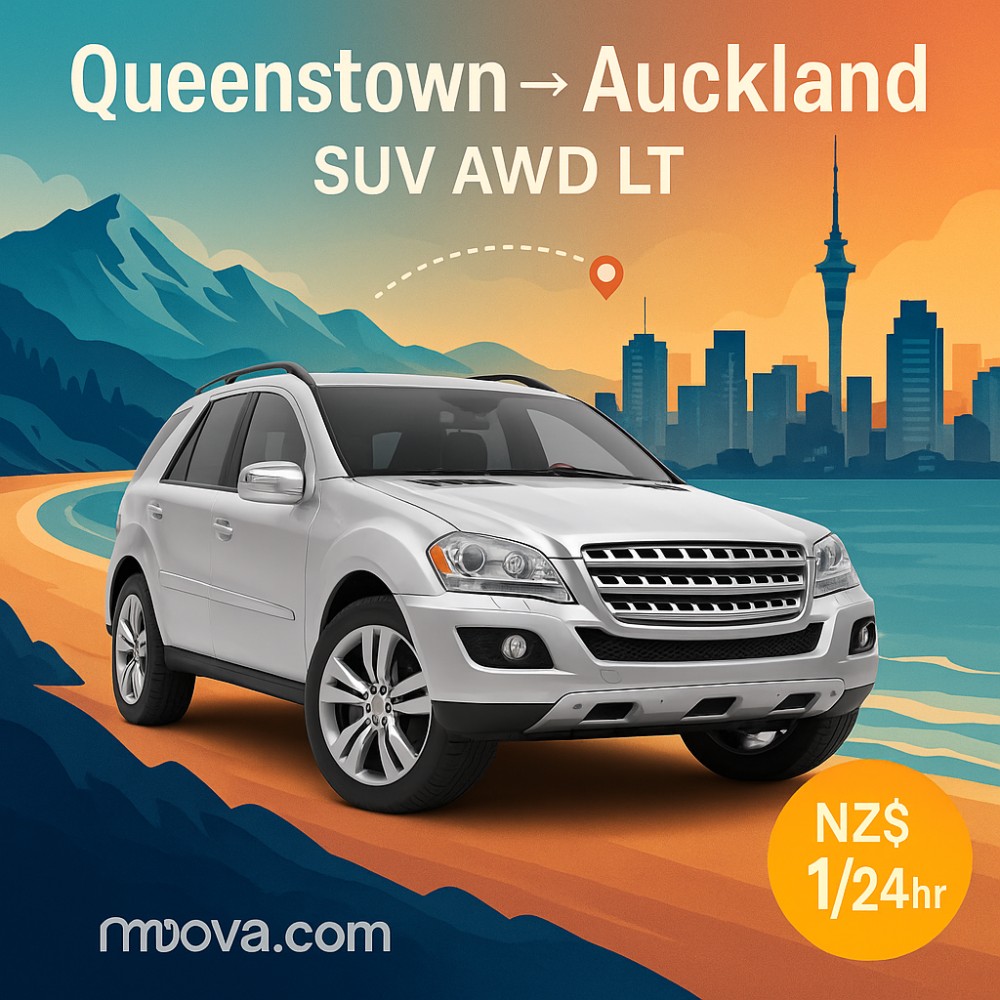Queenstown to Auckland