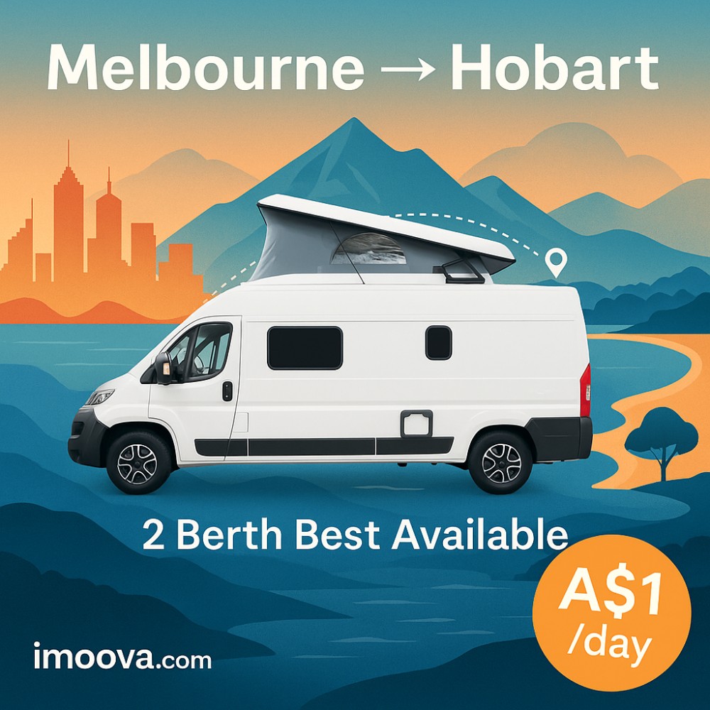 2 Berth Best Available available for relocation from Melbourne to Hobart