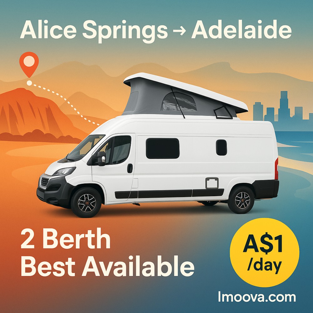 2 Berth Best Available available for relocation from Alice Springs to Adelaide