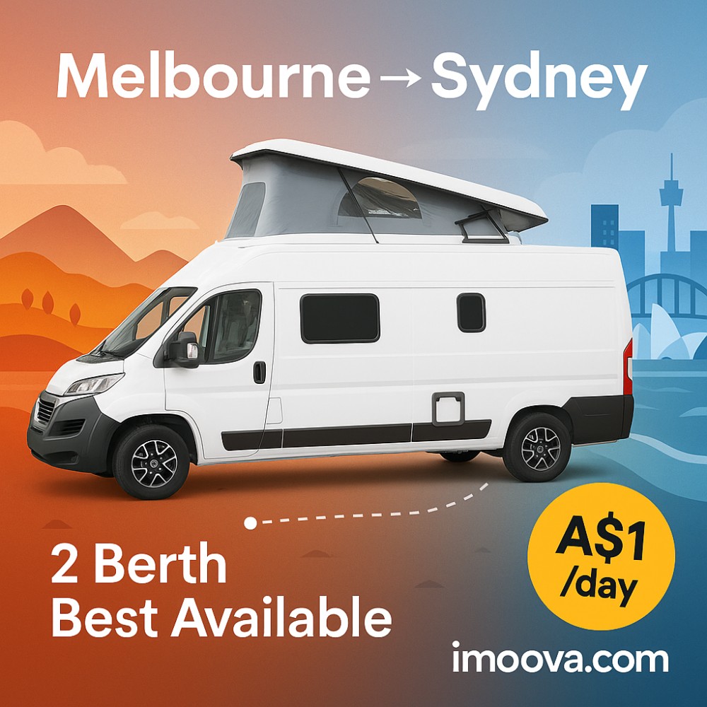 2 Berth Best Available available for relocation from Melbourne to Sydney