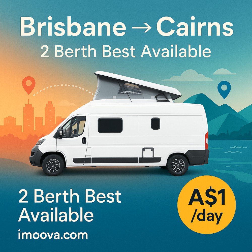 2 Berth Best Available available for relocation from Brisbane to Cairns