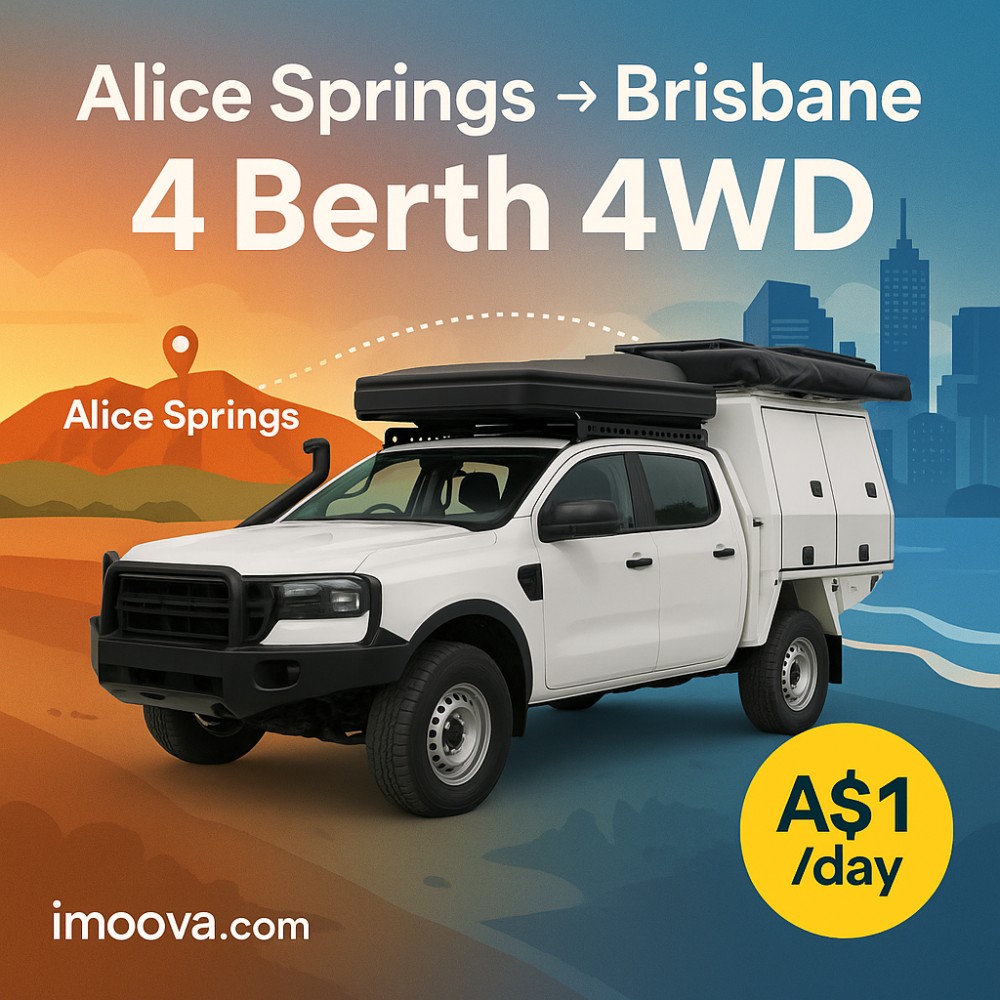 Alice Springs to Brisbane