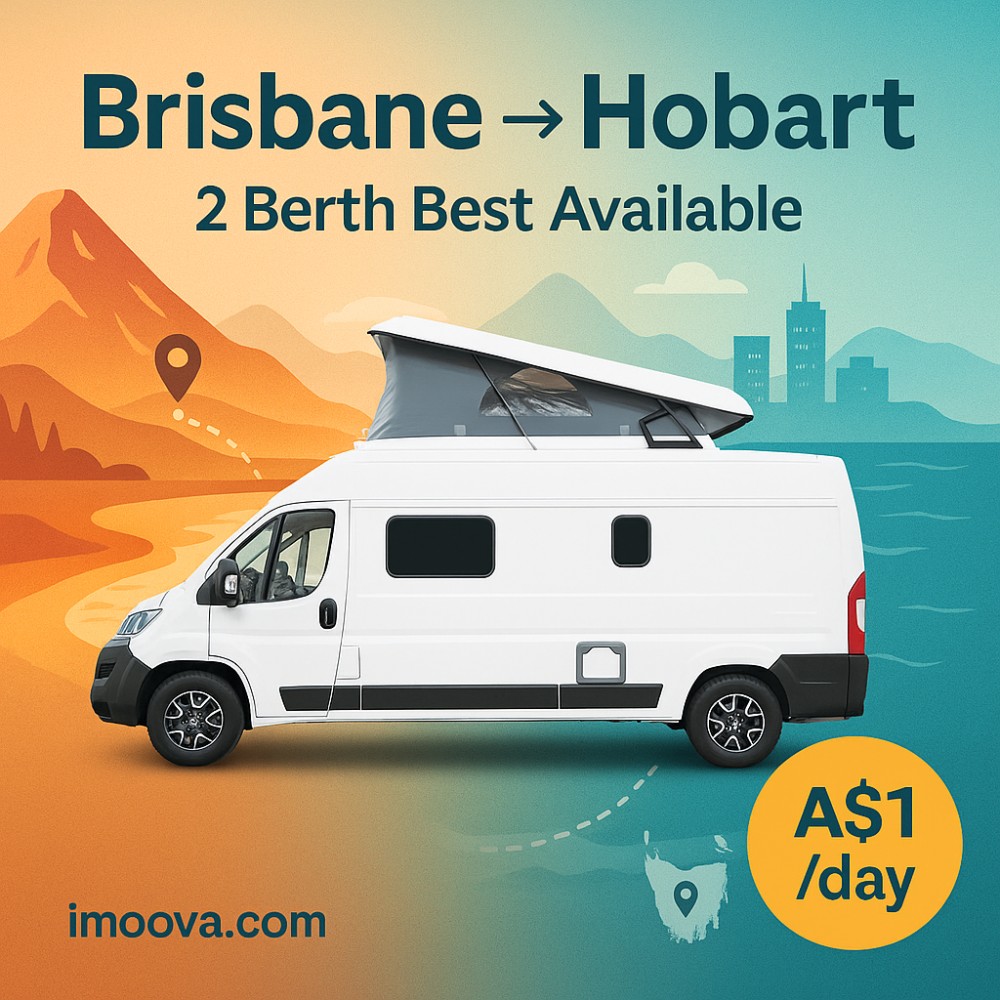 2 Berth Best Available available for relocation from Brisbane to Hobart