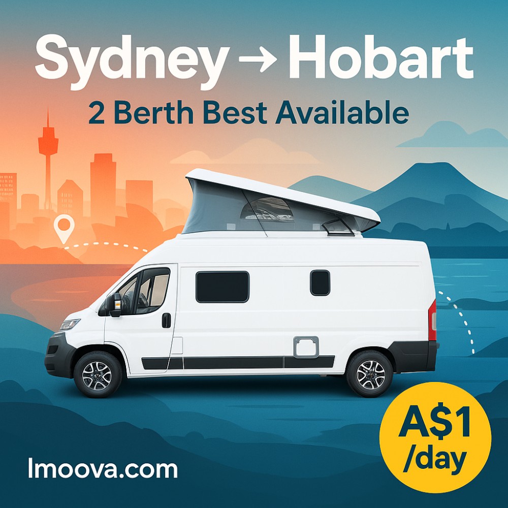 2 Berth Best Available available for relocation from Sydney to Hobart