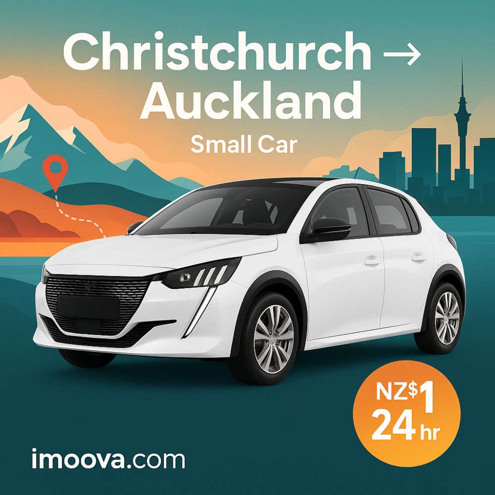 Small Car available for relocation from Christchurch to Auckland