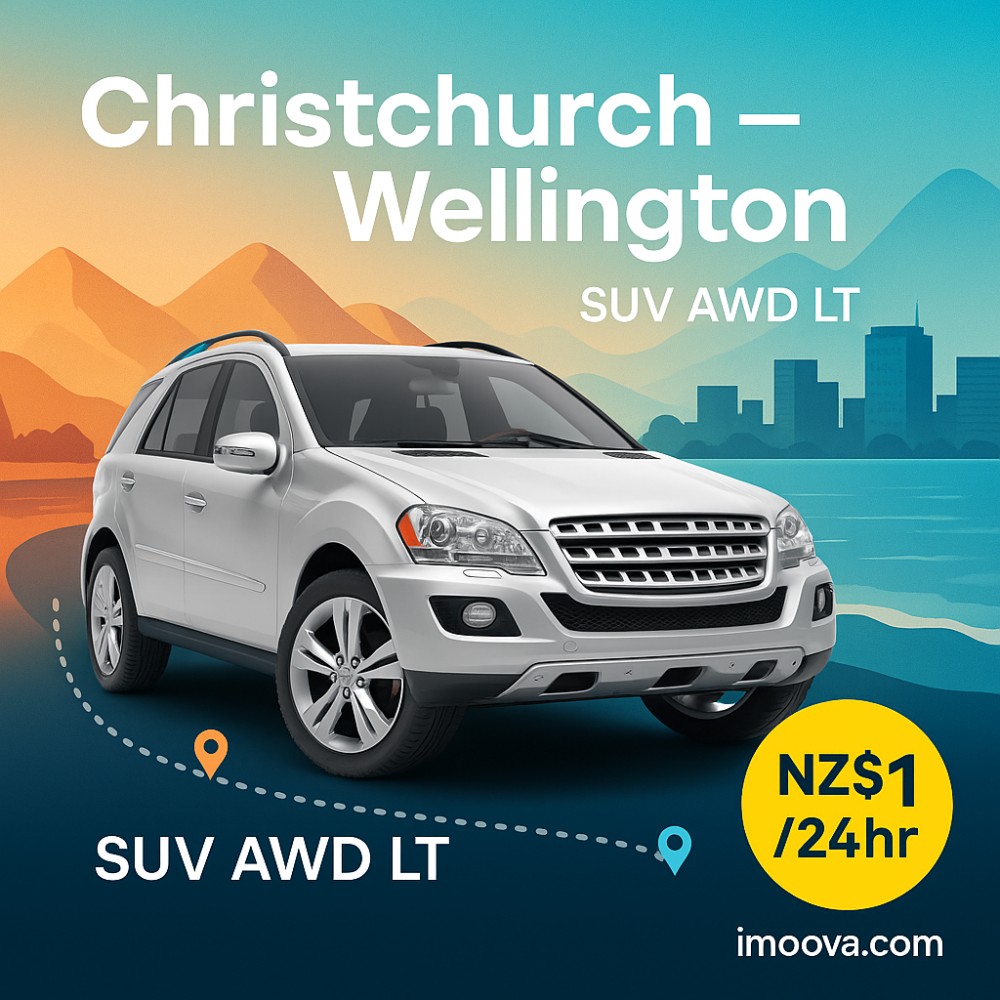 SUV AWD LT available for relocation from Christchurch to Wellington