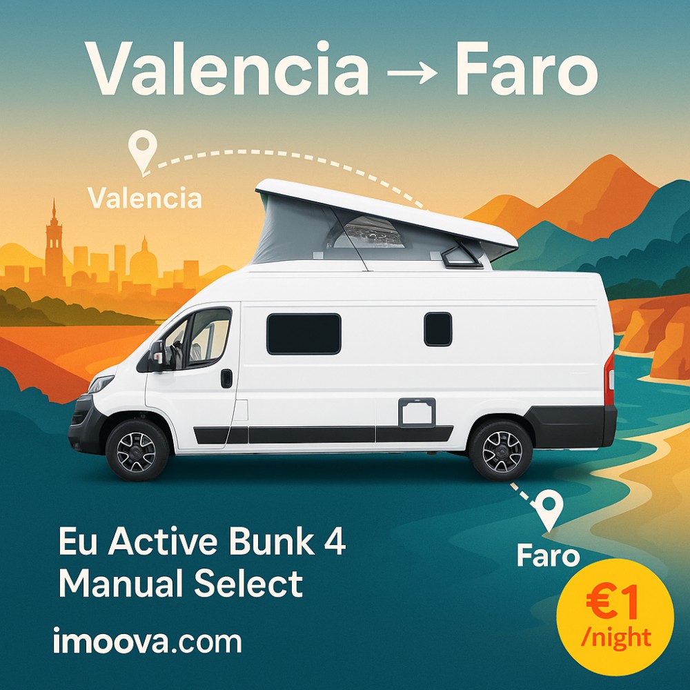 Eu Active Bunk 4 Manual Select available for relocation from Valencia to Faro