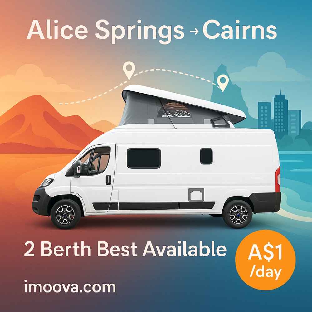 2 Berth Best Available available for relocation from Alice Springs to Cairns