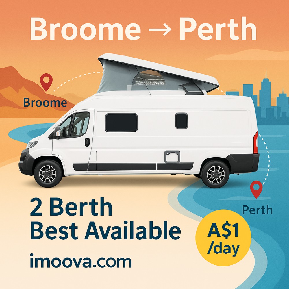 2 Berth Best Available available for relocation from Broome to Perth