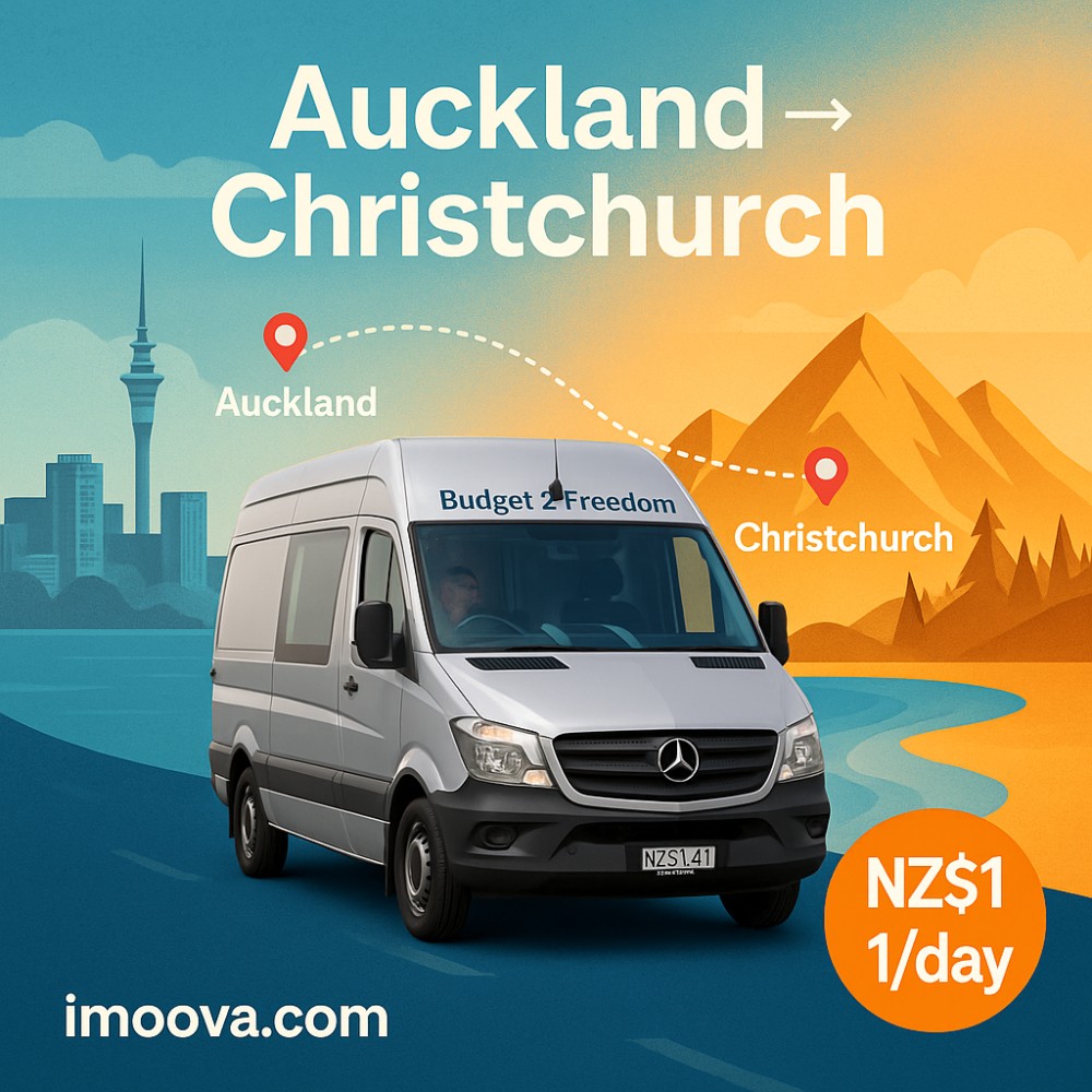 Auckland to Christchurch