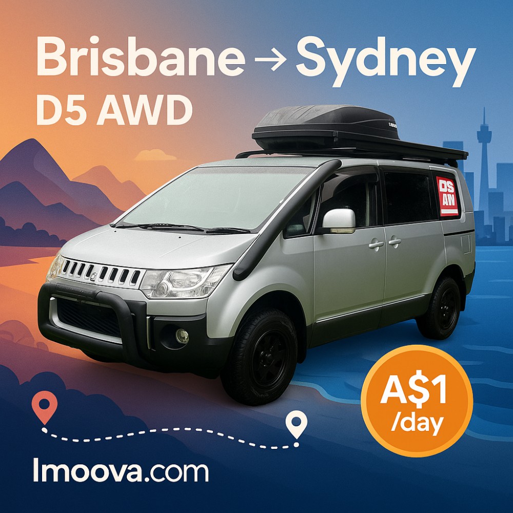 D5 AWD available for relocation from Brisbane to Sydney