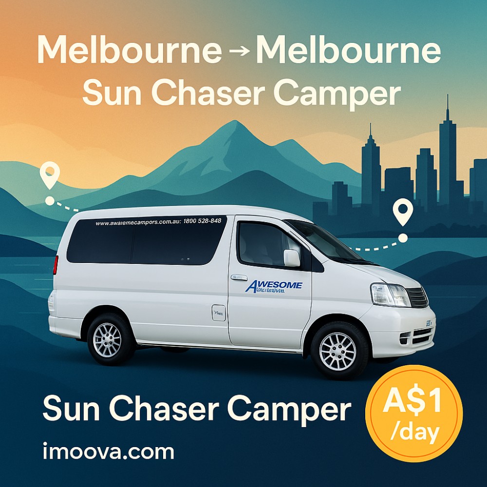 Sun Chaser Camper available for relocation from Melbourne to Melbourne