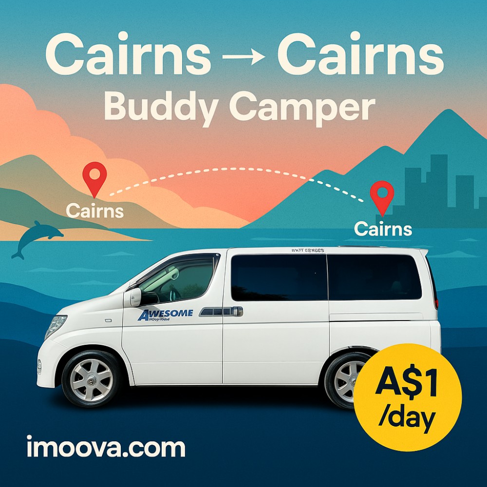 Buddy Camper available for relocation from Cairns to Cairns