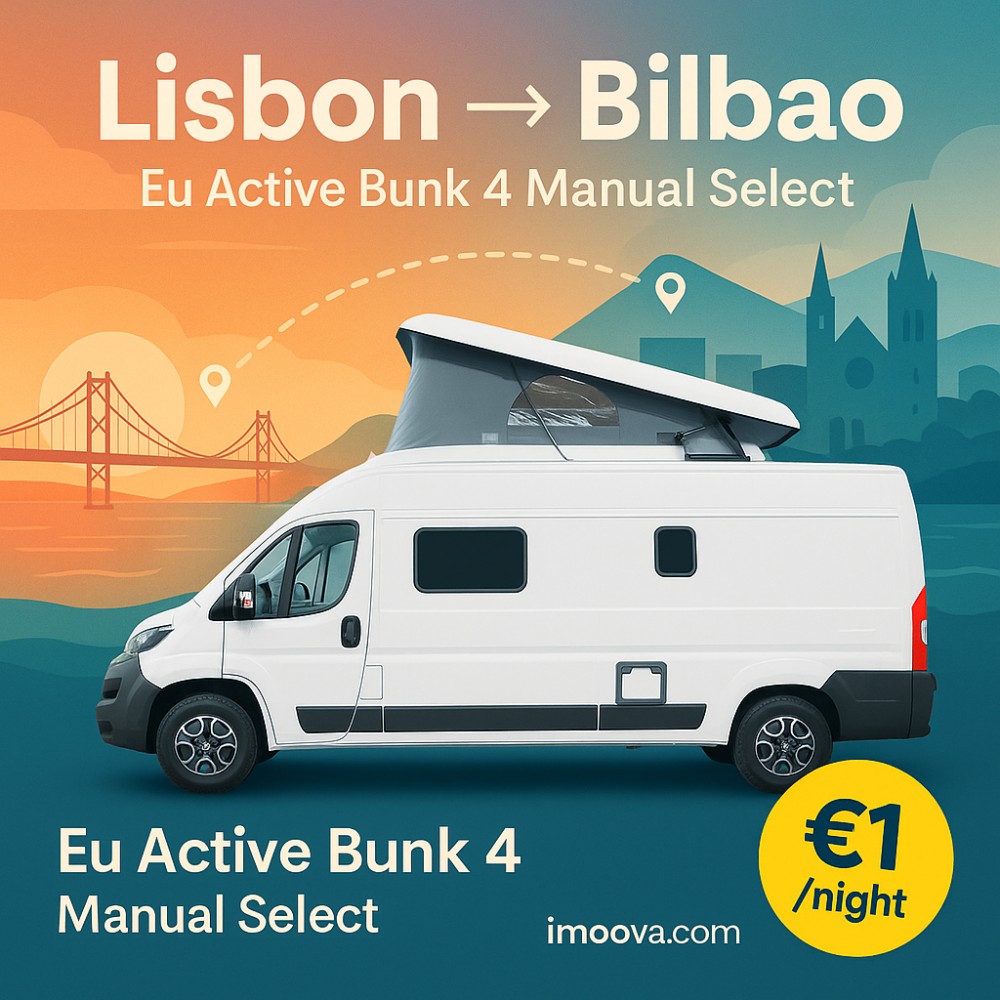 Eu Active Bunk 4 Manual Select available for relocation from Lisbon to Bilbao