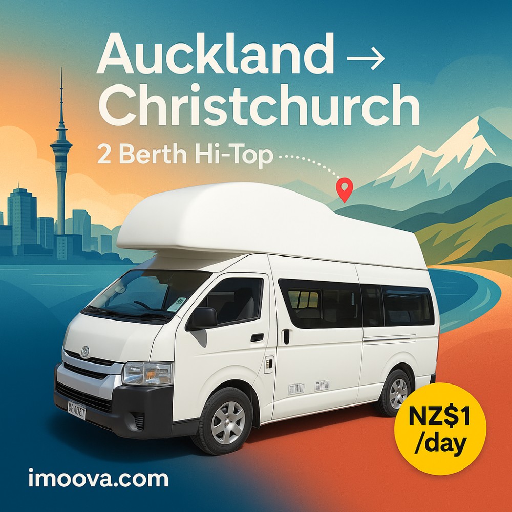 2 Berth Hi-Top available for relocation from Auckland to Christchurch