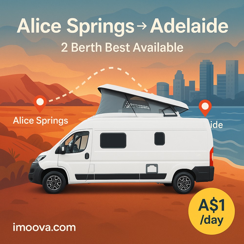 2 Berth Best Available available for relocation from Alice Springs to Adelaide