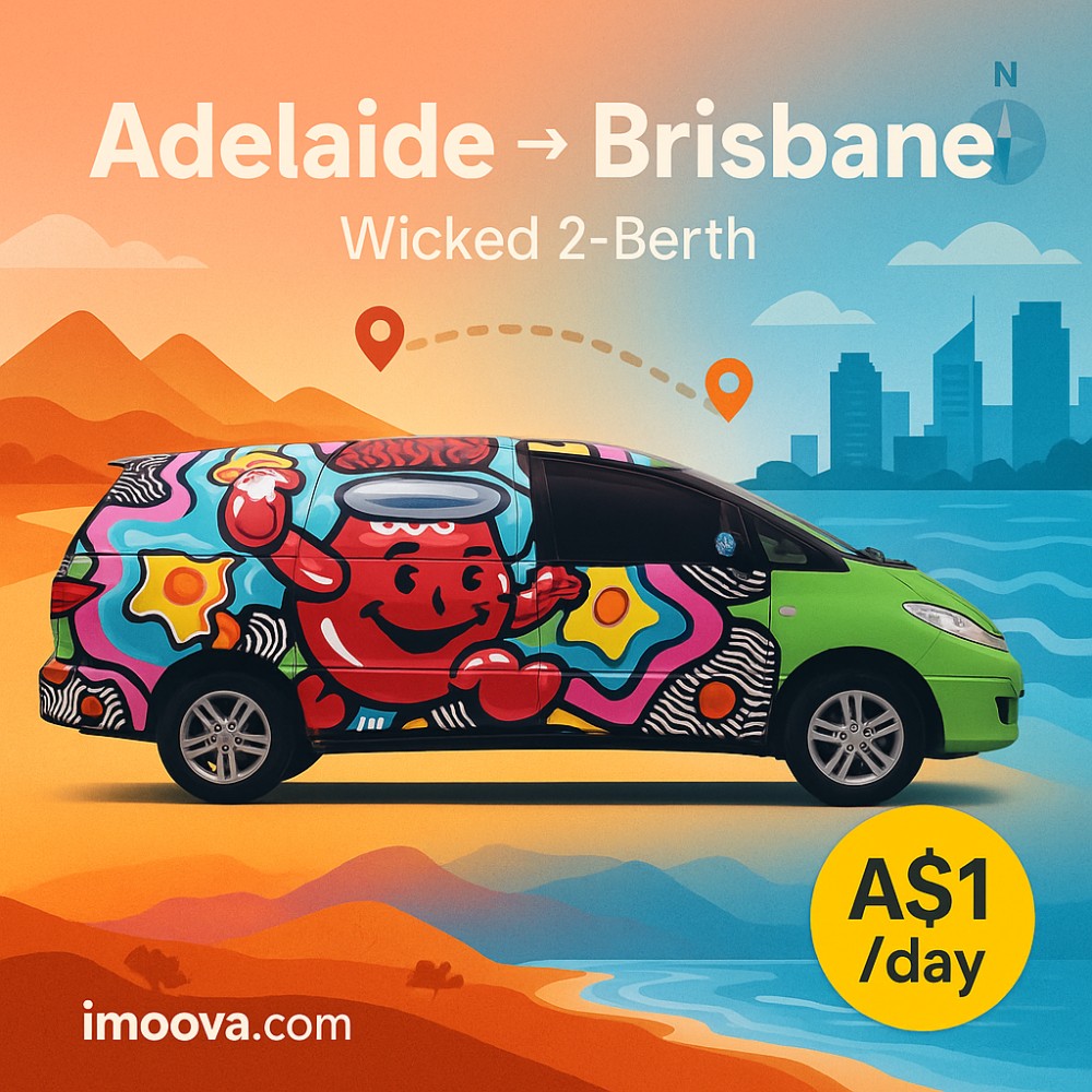 Adelaide to Brisbane