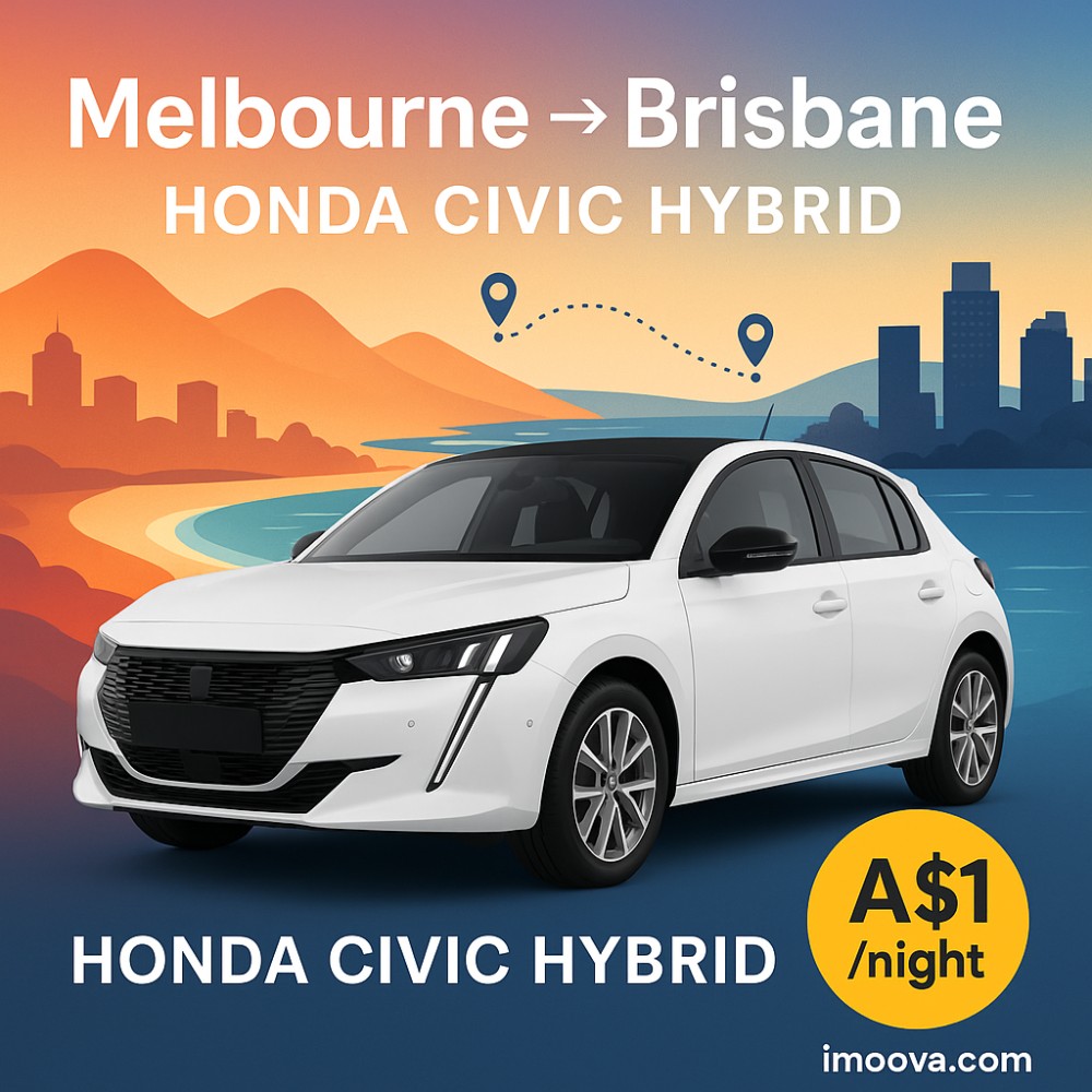 Melbourne to Brisbane