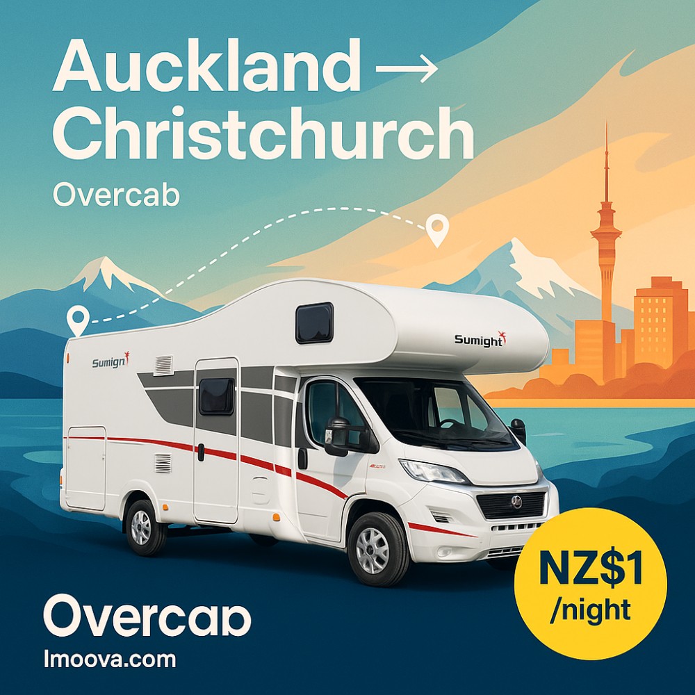 Overcab available for relocation from Auckland to Christchurch