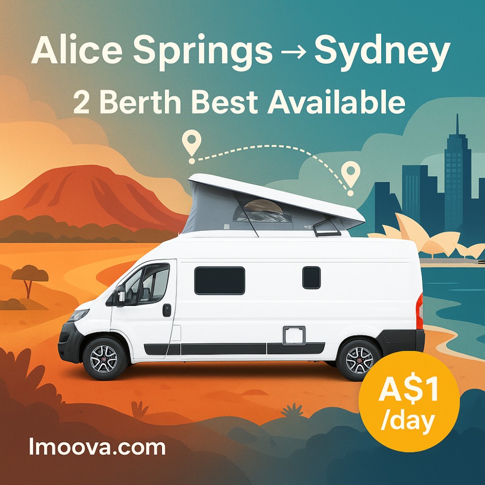 2 Berth Best Available available for relocation from Alice Springs to Sydney