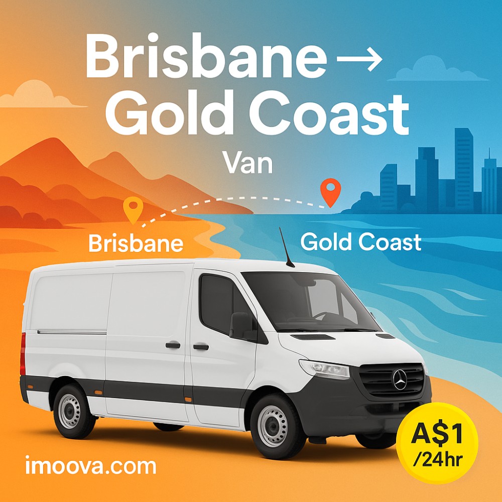 Van available for relocation from Brisbane to Gold Coast