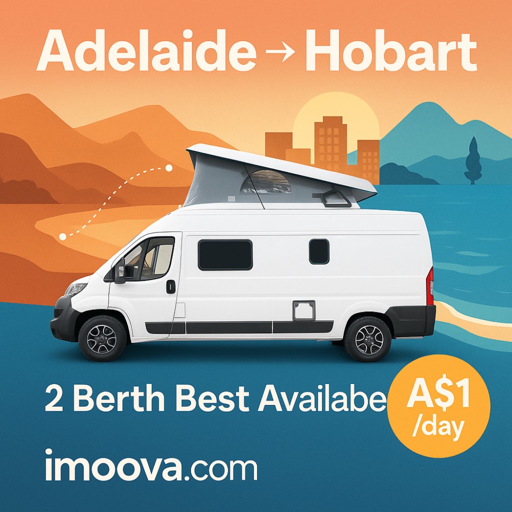 2 Berth Best Available available for relocation from Adelaide to Hobart
