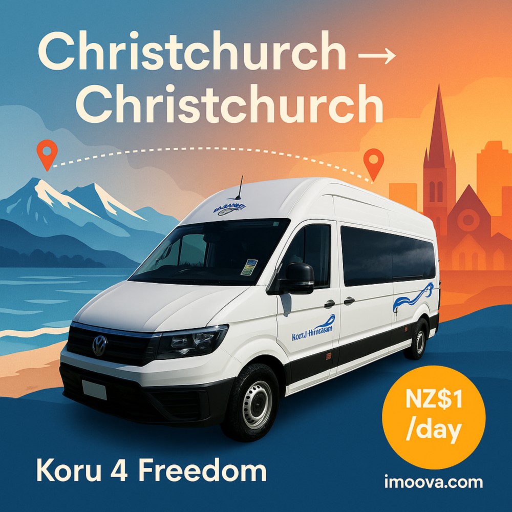Koru 4 Freedom available for relocation from Christchurch to Christchurch