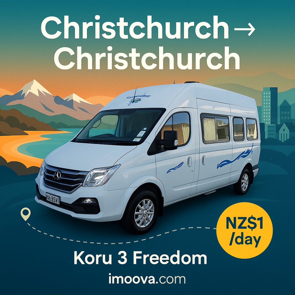 Koru 3 Freedom available for relocation from Christchurch to Christchurch