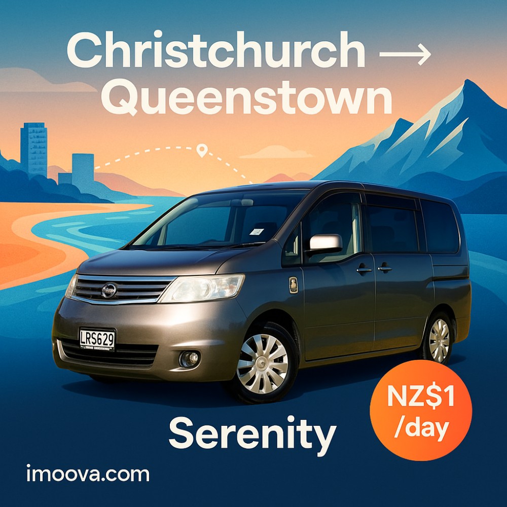 Serenity available for relocation from Christchurch to Queenstown