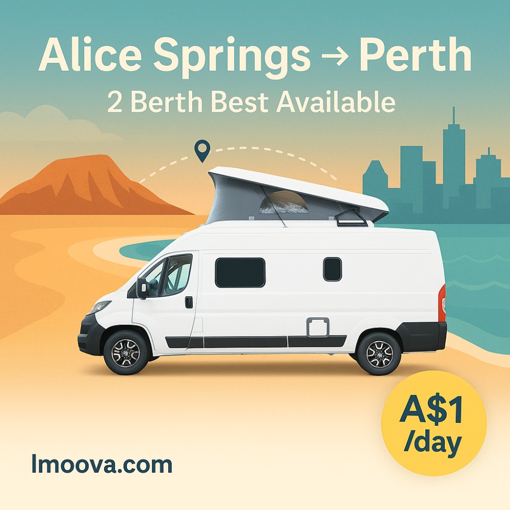 2 Berth Best Available available for relocation from Alice Springs to Perth