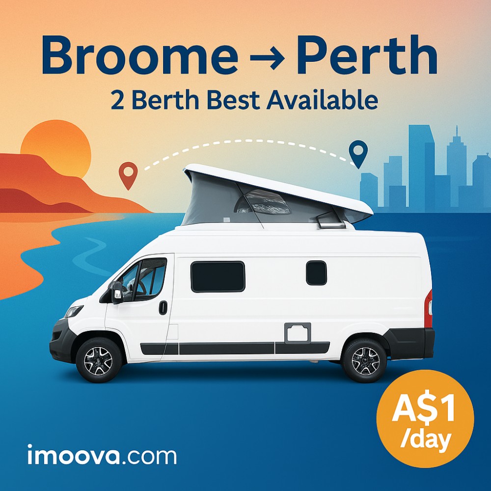 2 Berth Best Available available for relocation from Broome to Perth