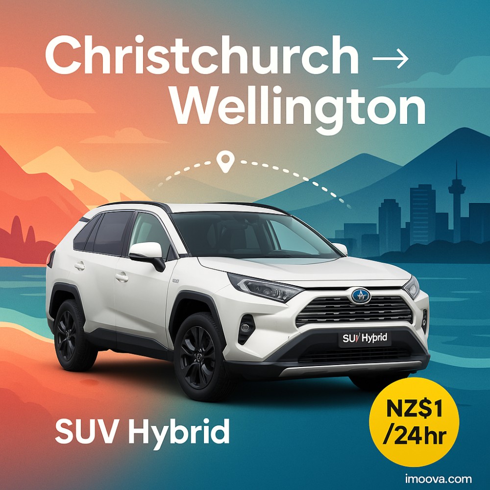 SUV Hybrid available for relocation from Christchurch to Wellington