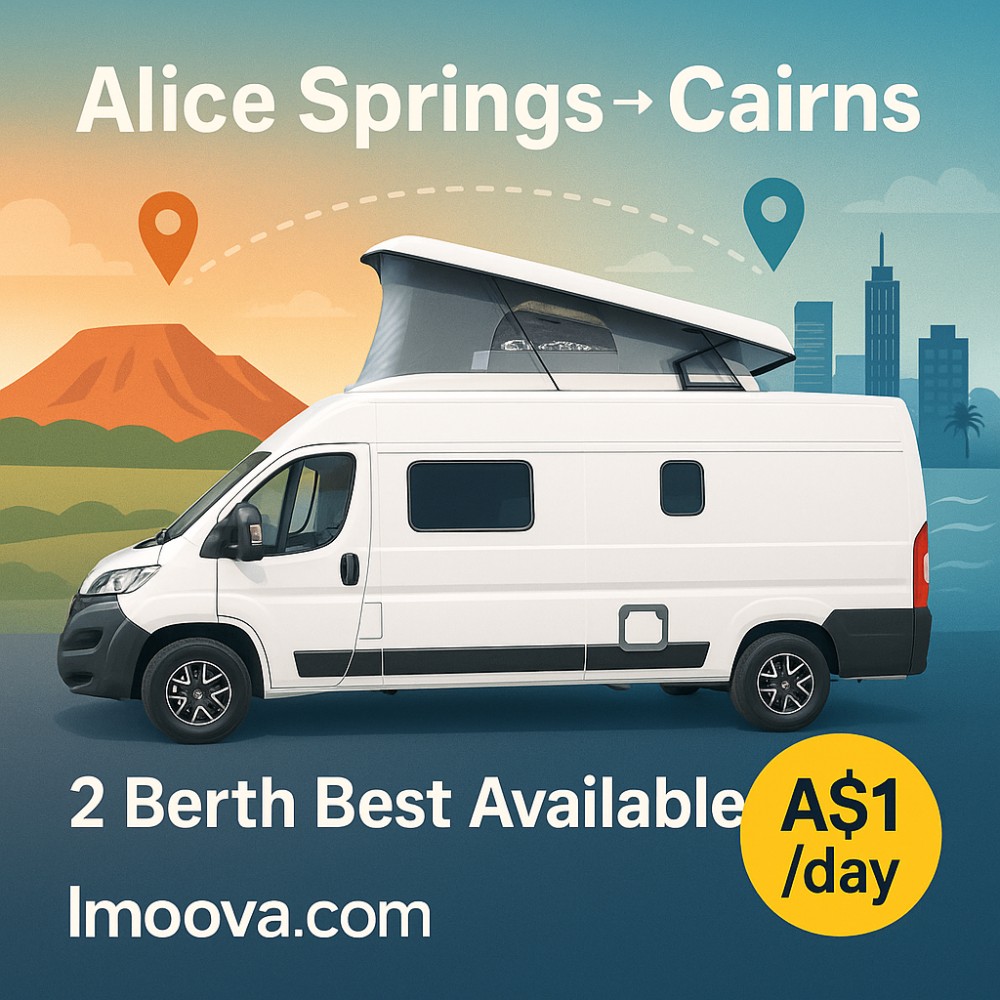2 Berth Best Available available for relocation from Alice Springs to Cairns