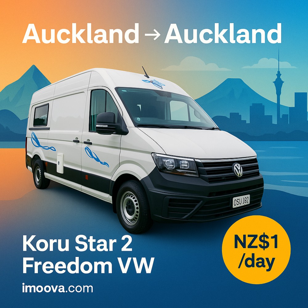 Koru Star 2 Freedom VW available for relocation from Auckland to Auckland
