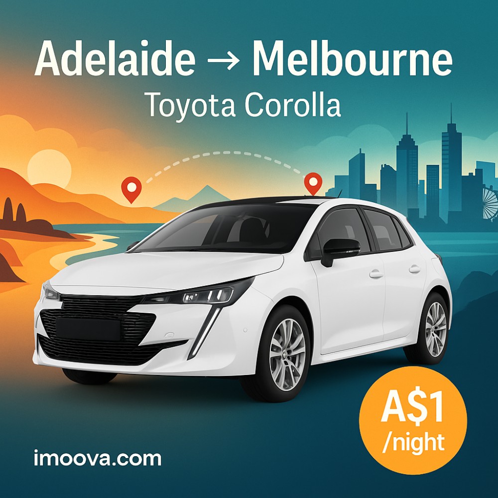 Adelaide to Melbourne