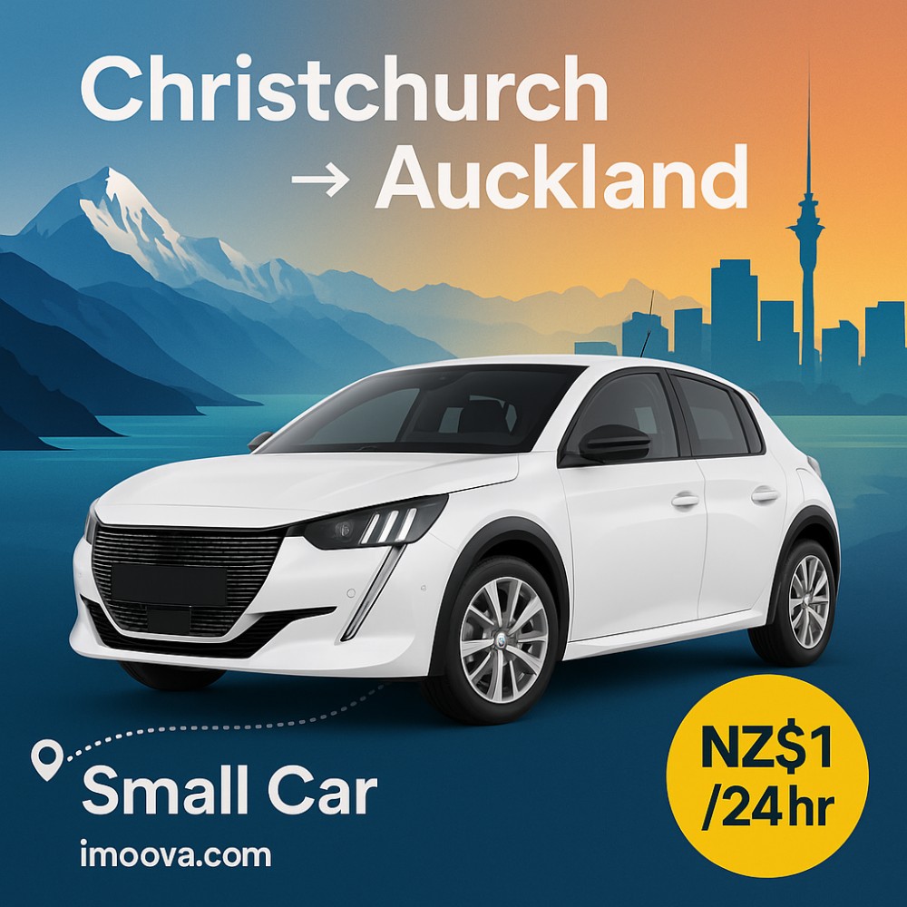 Small Car available for relocation from Christchurch to Auckland