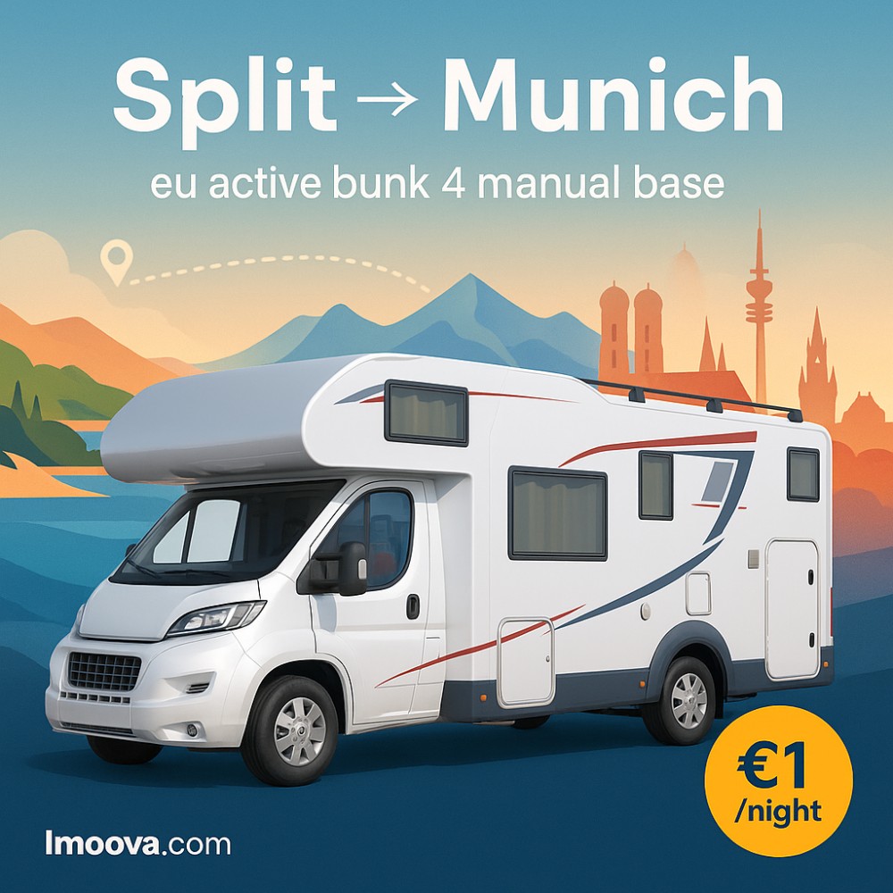 eu active bunk 4 manual base available for relocation from Split to Munich