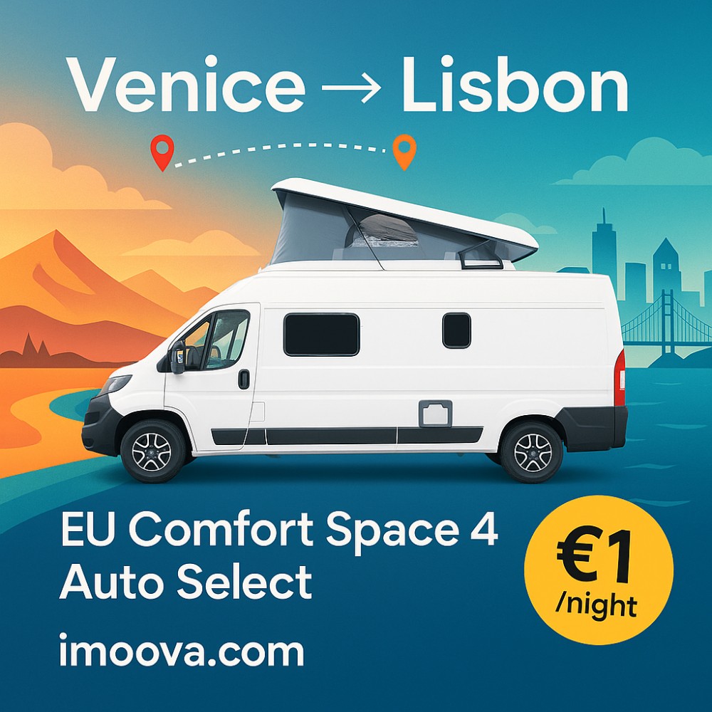 EU Comfort Space 4 Auto Select available for relocation from Venice to Lisbon